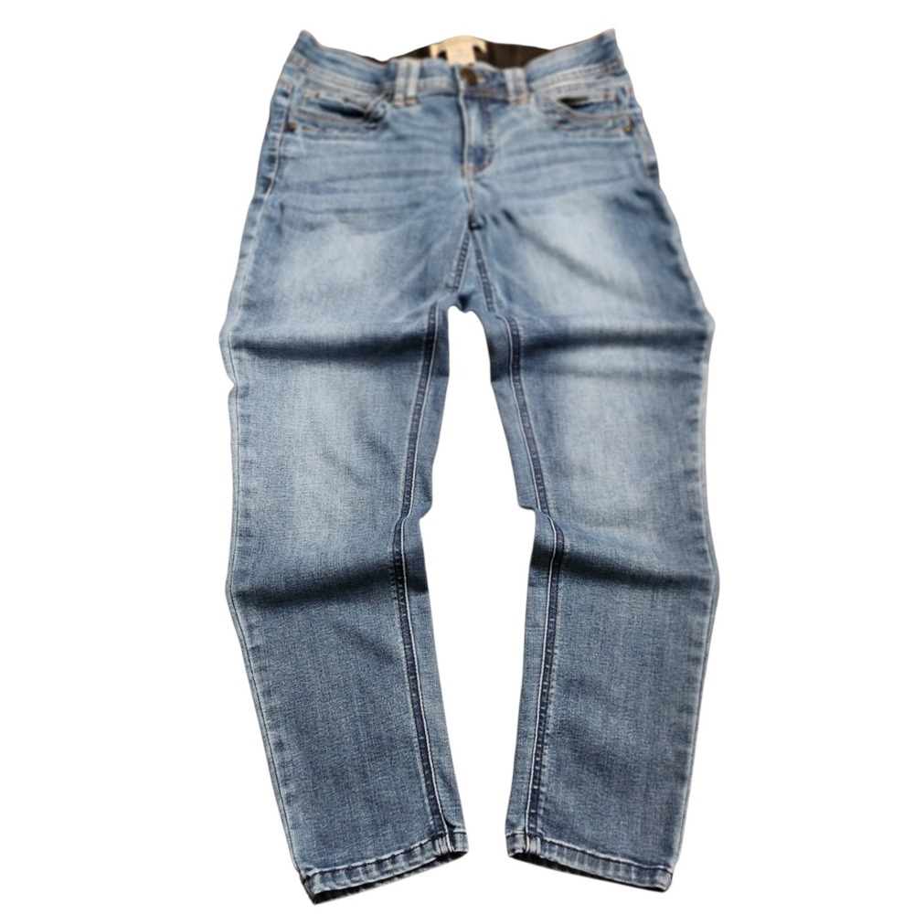 Democracy Mid-Rise Light Blue Skinny Jeans Pants Designer Denim Academia Size 6